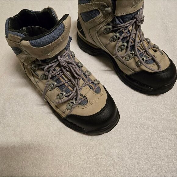Danner TFX Women's Hiking Boots Leather Fabric Upper Rubber Outsole Size 6.5 - Picture 3 of 11